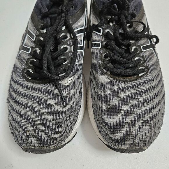 Asics Gel-Nimbus 22 Running Shoes Sneakers Women's US 9 Gray Black White GUC - Picture 10 of 10